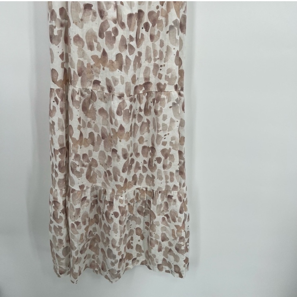 Ele Bella Dahl Scrunch Strap Tiered Midi Dress Sleeveless 
Sundress Racerback M - Picture 5 of 9